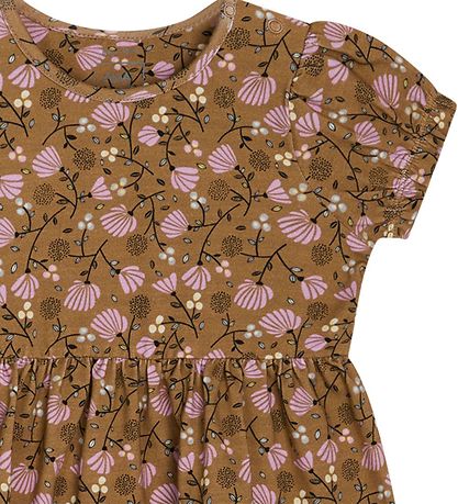 Robe Noa Noa miniature - Bébé ChatonNNM Dress - Imprimé Marron/V