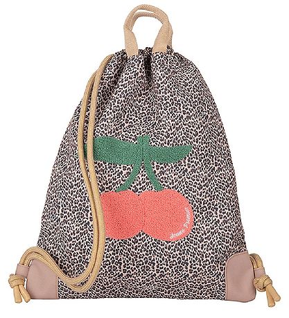 Jeune Premier Sac  Dos - Leopard Cherry