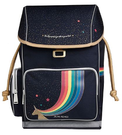 Ung Premier Skolväska - Unicorn Gold