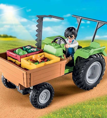 Playmobil Country - Tractor w. Trailer - 71249 - 42 Parts