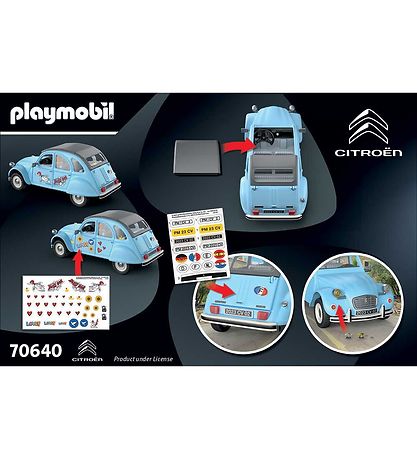 Playmobil - Citron 2CV - 70640 - 57 Parts