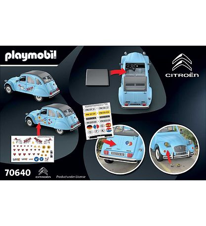 Playmobil - Citroën 2CV - 70640 - 57 Partar