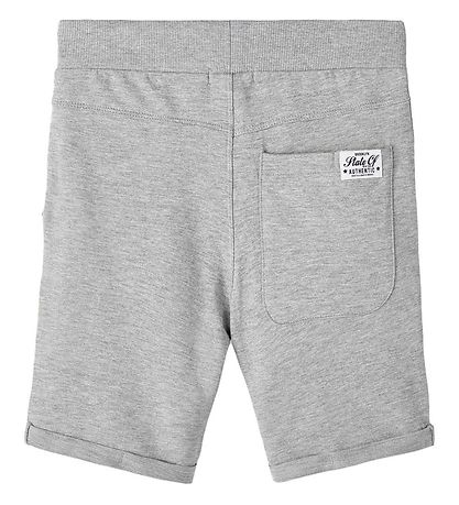 Name It Sweatshorts - Noos - NkmVermo - 2er-Pack - Grey Melange