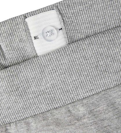 Name It Sweatshorts - Noos - NkmVermo - 2er-Pack - Grey Melange
