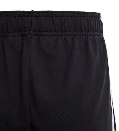 adidas Performance Stuttbuxur - U 3S KN SHO - Svart/Hvítt