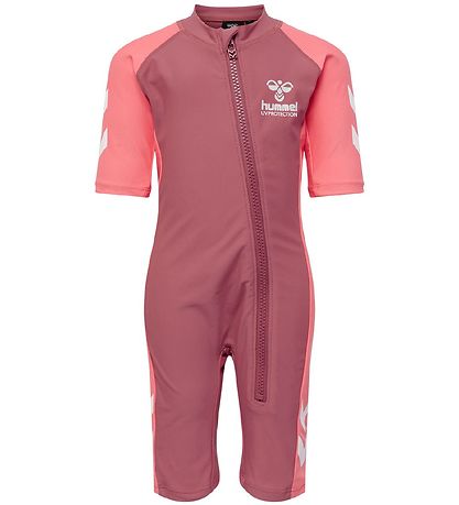 Hummel Coverall Swimsuit - UV40+ - hmlCala - Shell Pink