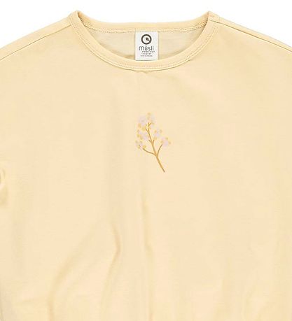 Msli T-shirt - Filipendula - Calm Yellow