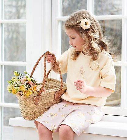 Msli T-shirt - Filipendula - Calm Yellow