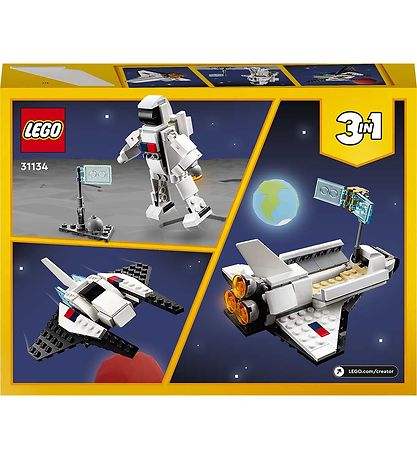 LEGO Creator - Space Shuttle 31134 3-In-1 - 144 Parts