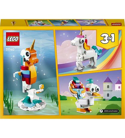 LEGO Creator - Magical Unicorn 31140 - 3-In-1 - 145 Parts