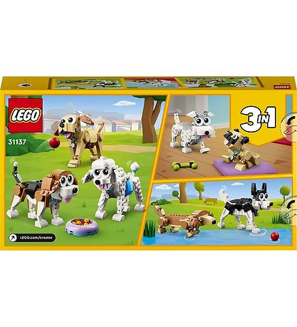 LEGO® Creator - Niedliche Hunde 31137 3-I-1 - 475 Teile