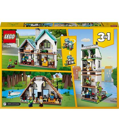 LEGO Creator - Cozy House 31139 - 3-in-1 - 808 Parts