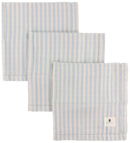 Pine Cone Muslin Cloth - 3-Pack - 70x70 cm - Edith - Blue Blosso