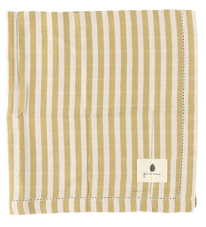 Pine Cone Muslin Cloth - 3-Pack - 70x70 cm - Edith - Mustard Str