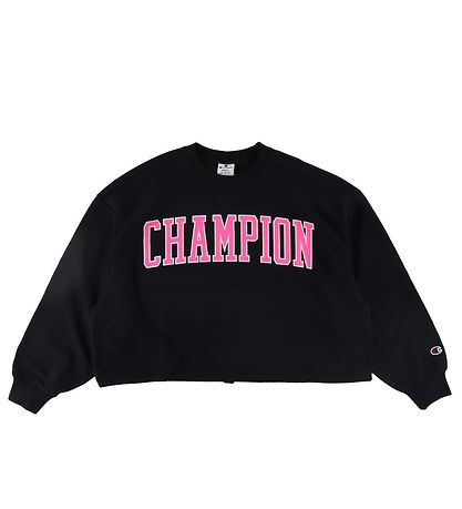 Champion Fashion Sweatshirt - Crop top - Black