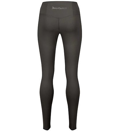 Juicy Couture Leggings - Perzikkleurige interlock - Zwart