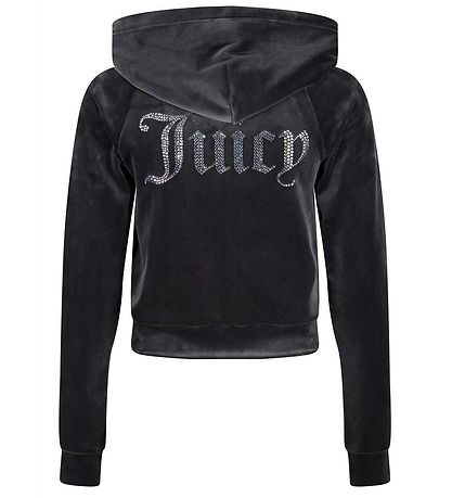 Juicy Couture Cardigan Velvet Black KW IE