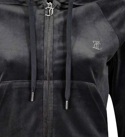 Juicy Couture Cardigan velúr - Svart