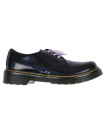 Dr. Martens Shoe - 1461 J Galaxy Shimmer - Black