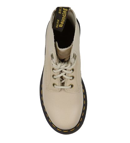 Dr. Martens Stígvél - 1460 Pascal - Pergament Drapplitað