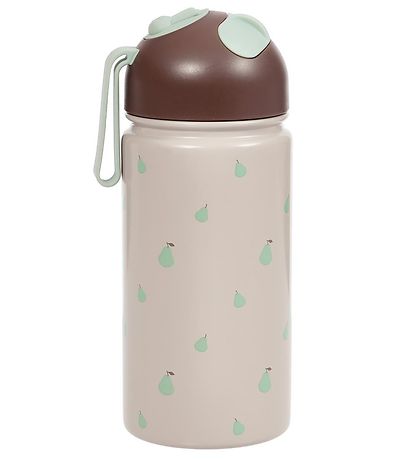 OYOY Vatnsflaska - 360 ml - Clay/Green