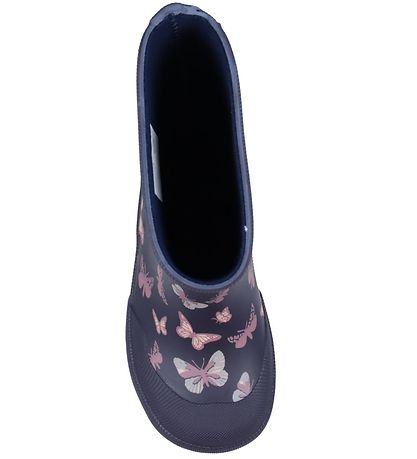 Viking Regenlaarzen - Jolly - Navy/Antiquerose