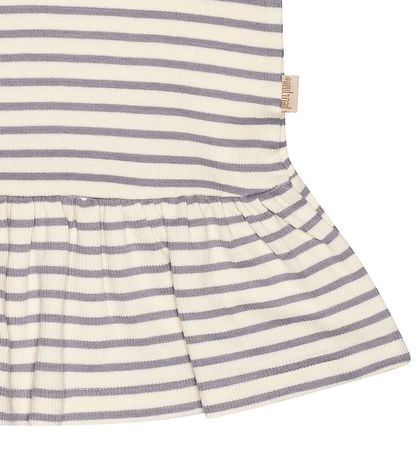 Petit Piao Dress - Modal - Rib - Dusty Lavender/Off White