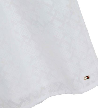 Tommy Hilfiger Kleid - Monogramm - Weiß