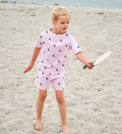 Petit Crabe Zwemtop - Luna - UV50+ - Rose Boot