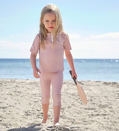 Petit Crabe Bade Leggings - Flieger - UV50+ - Puderpink