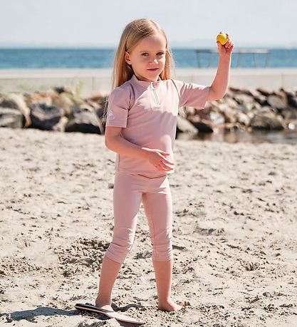 Petit Crabe Bade Leggings - Flieger - UV50+ - Puderpink