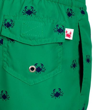 Petit Crabe Swim Shorts - Boardie - UV50+ - Green Crab