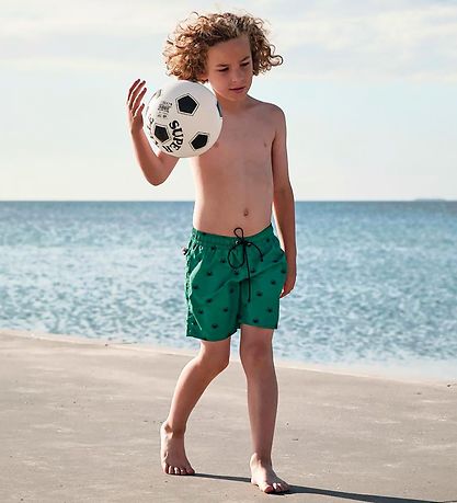 Petit Crabe Swim Shorts - Boardie - UV50+ - Green Crab