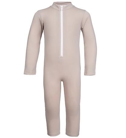 Petit Crabe Coverall Swimsuit - Lou - UV50+ - Latte