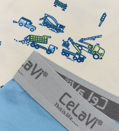 CeLaVi Underwear Set - Undershirt/Boxers - Daiquiri Green