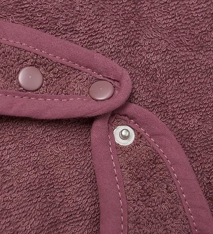 Pippi Lätzchen - Frottee - Rose Brown m. Kat.-Nr