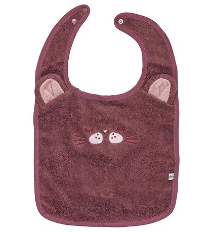 Pippi Lätzchen - Frottee - Rose Brown m. Kat.-Nr