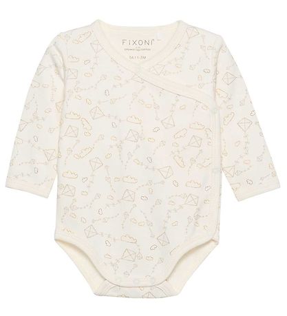 Fixoni Wrap samfella L/æ - Marshmallow