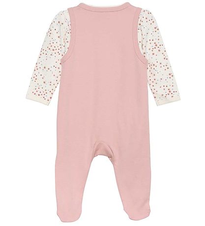 Fixoni Romper w. Bodysuit l/s - Misty Rose