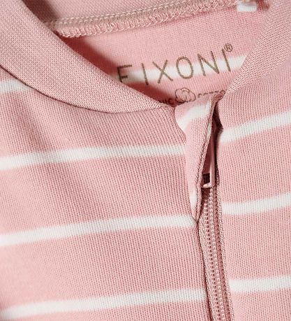 Fixoni Nightsuit - Misty Rose Striped