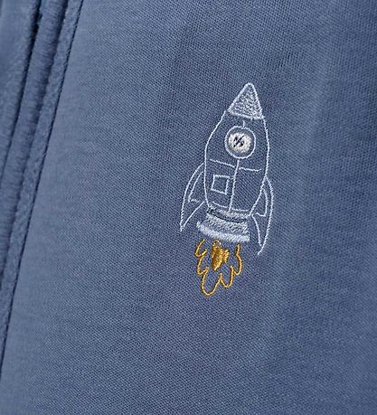 Fixoni Pramsuit w. Feet - Blue Fusion