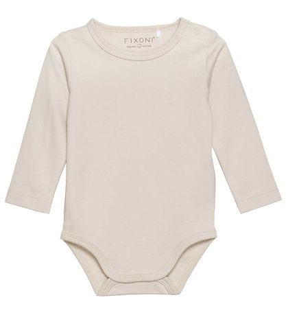 Fixoni Bodysuit l/s - Oatmeal