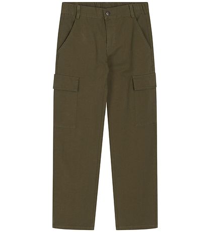 Grunt Trousers - Lea - Cargo - Army