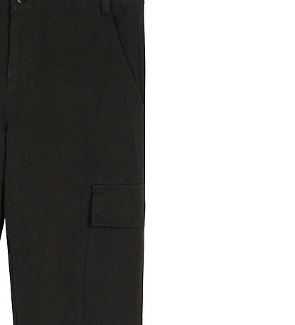 Grunt Trousers - Lea - Cargo - Black