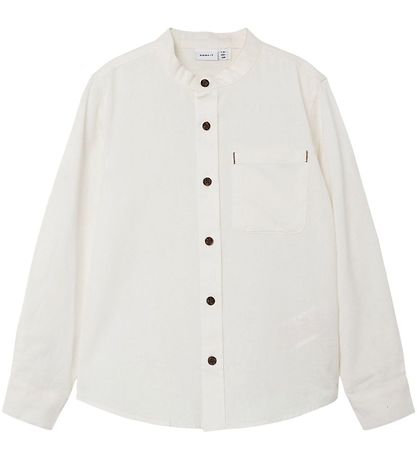 Name It Skyrta - NkmFish - White Alyssum/Solid