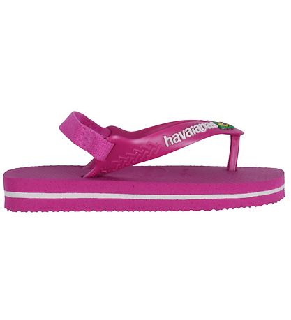 Havaianas Flip Flops - Baby Brazil Logo - Rose Gum
