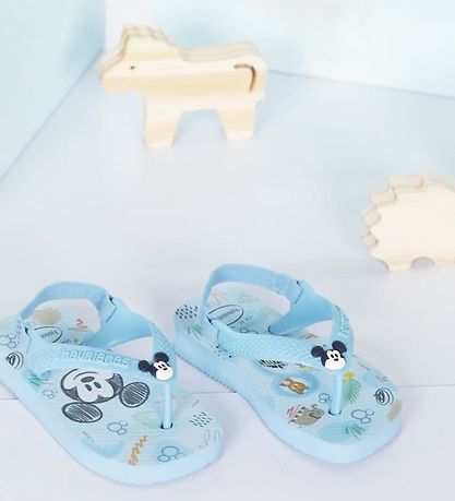 Havaianas Flip Flops - Baby Disney Classic+ - Blue Water