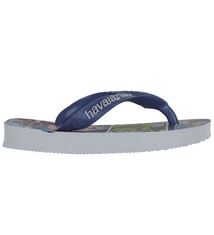 Havaianas Flip Flops - Marvel Classic - Ice Grey/Indigo