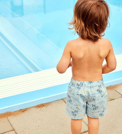 Name It Swim Shorts - NmmZaglo - Crystal Seas