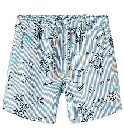 Name It Swim Shorts - NmmZaglo - Crystal Seas